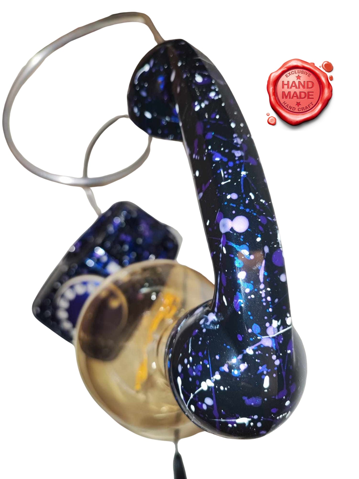 Luminofono Cosmico - Lampada Design - Creata da Artista