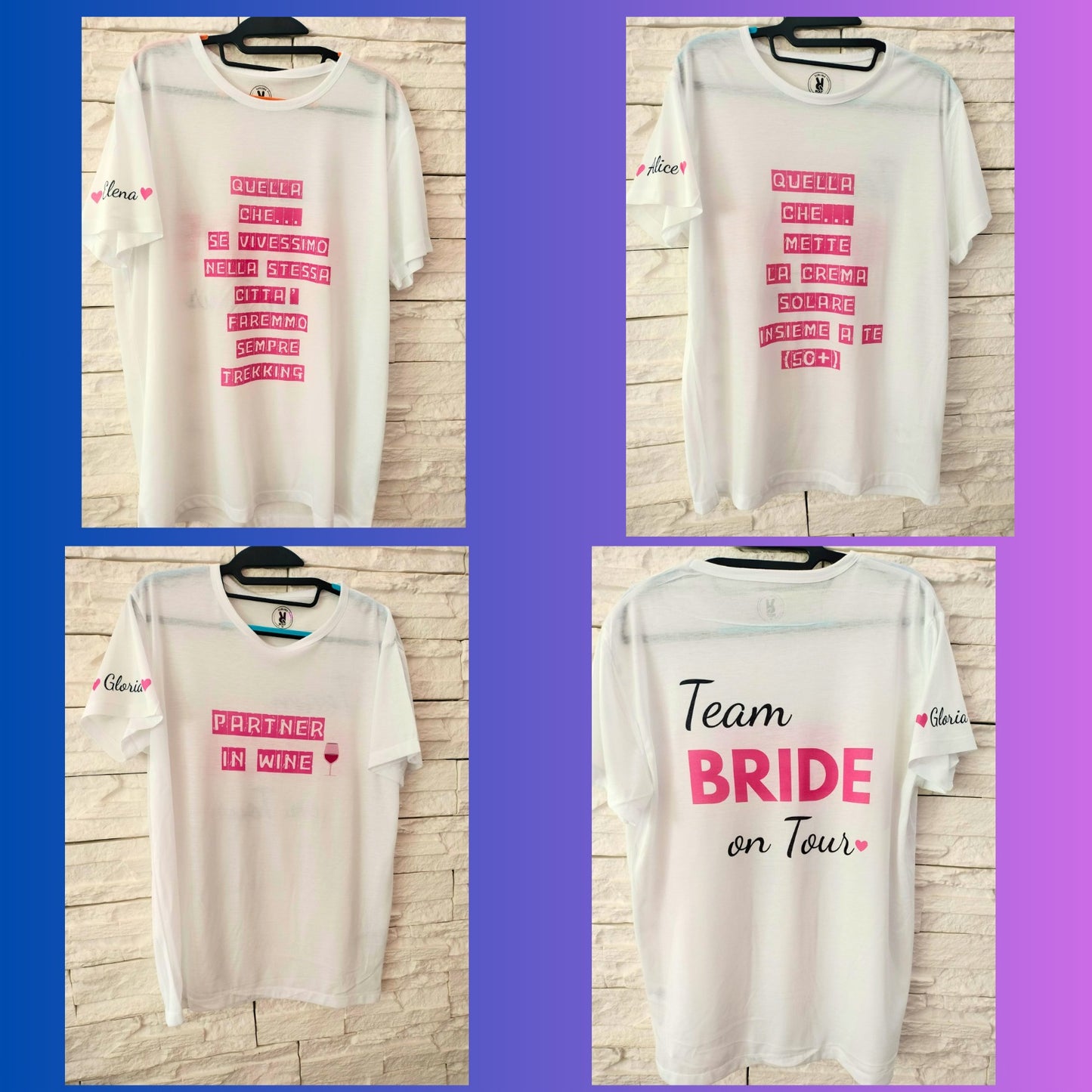 T-shirt Personalizzate Nr. 2 Stampe Fronte e Retro Maglietta + Grafica