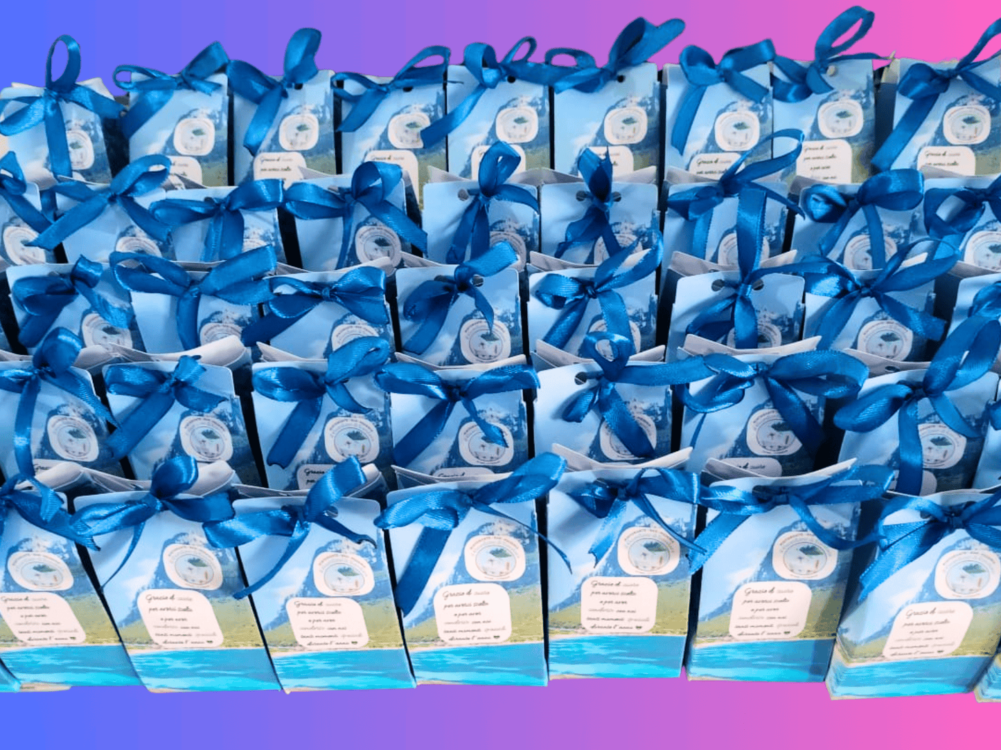 Bomboniera - Ricordino per Clienti e Fine Festa in Grafica Personalizzata!