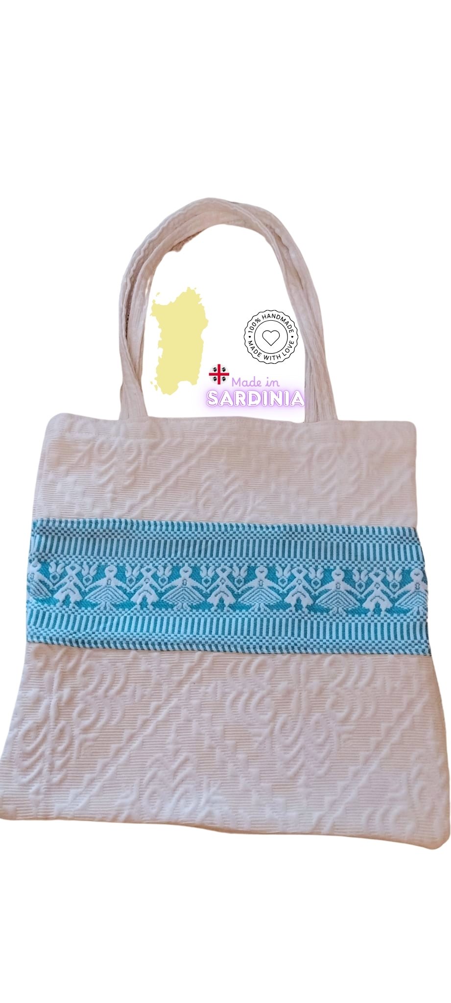 Borsa💛 in Tessuto Sardo "Telarium Reginae"💛