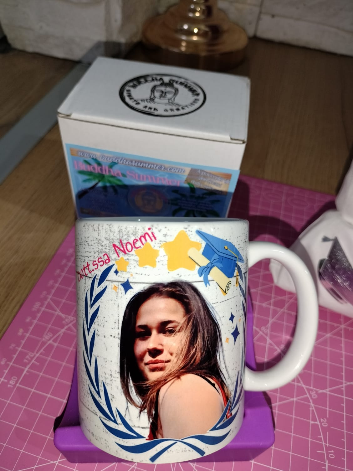 kit Personalizzato Cuscino+Tazza+Segnalibro