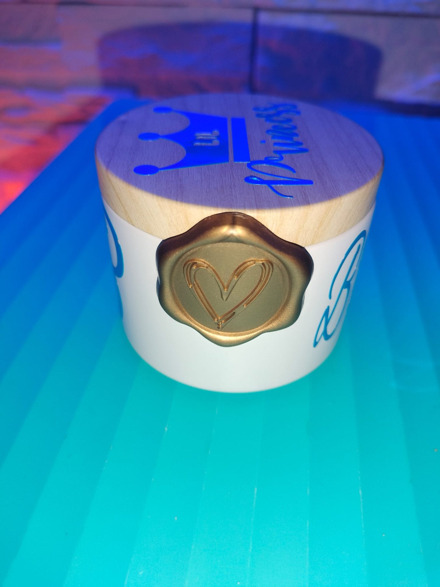 Candele da 120 ml. Personalizzate Con Cera di Soia Vegana Biologica e Miscela di Olii Essenziali