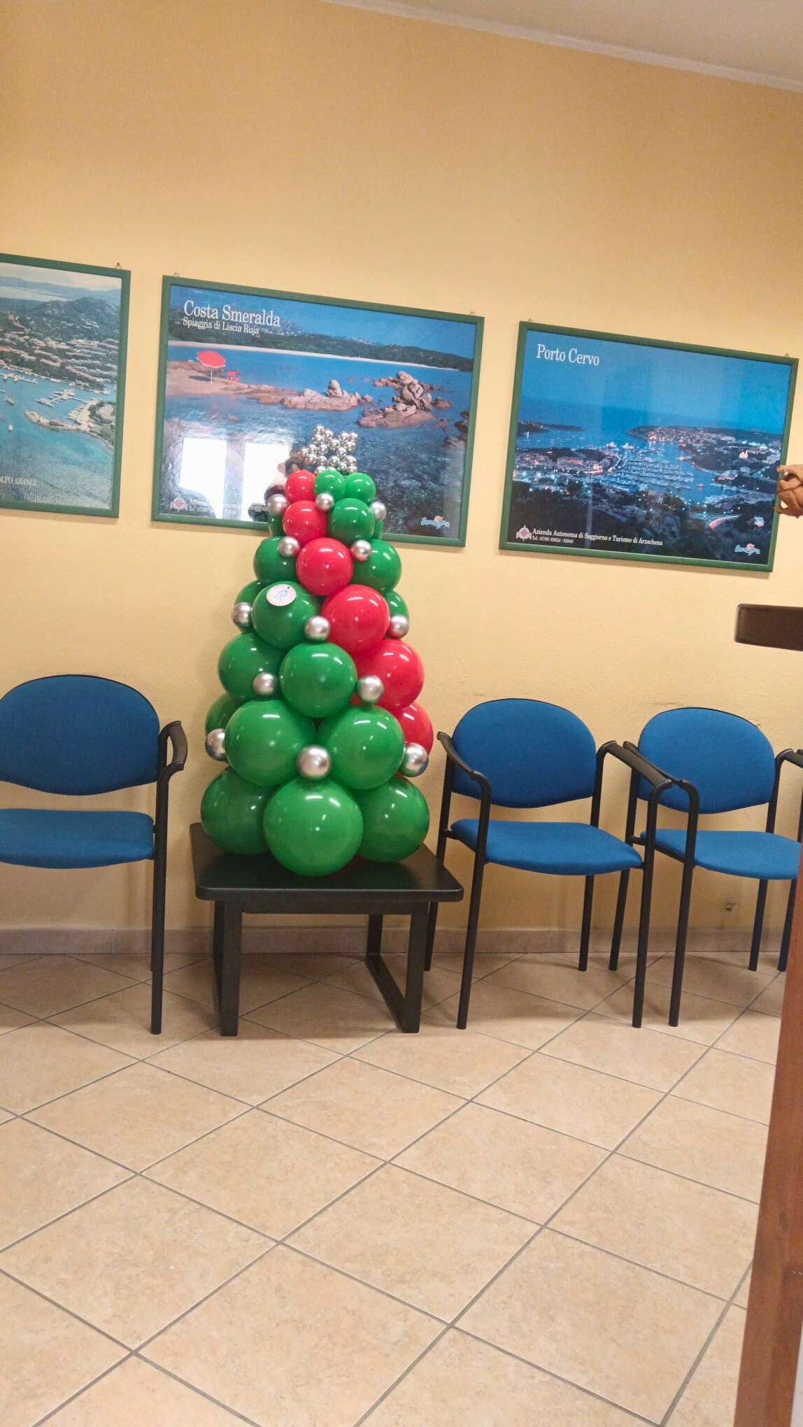 Mini-Alberello di Natale in Palloncini Professionali