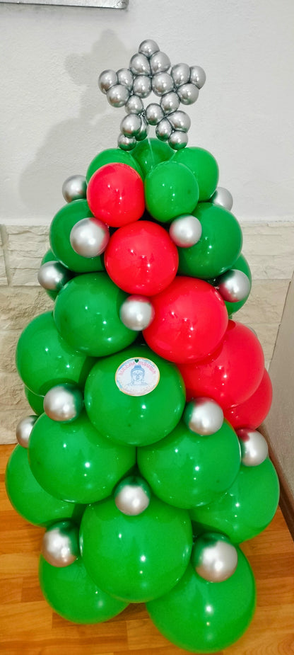 Mini-Alberello di Natale in Palloncini Professionali