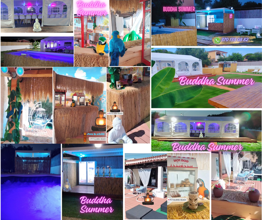 Prenotazione Solo Location dal Lunerdi' al Venerdi' fino a 40 persone - Buddha Summer - Booking only for the location from Monday to Friday up to 40 people