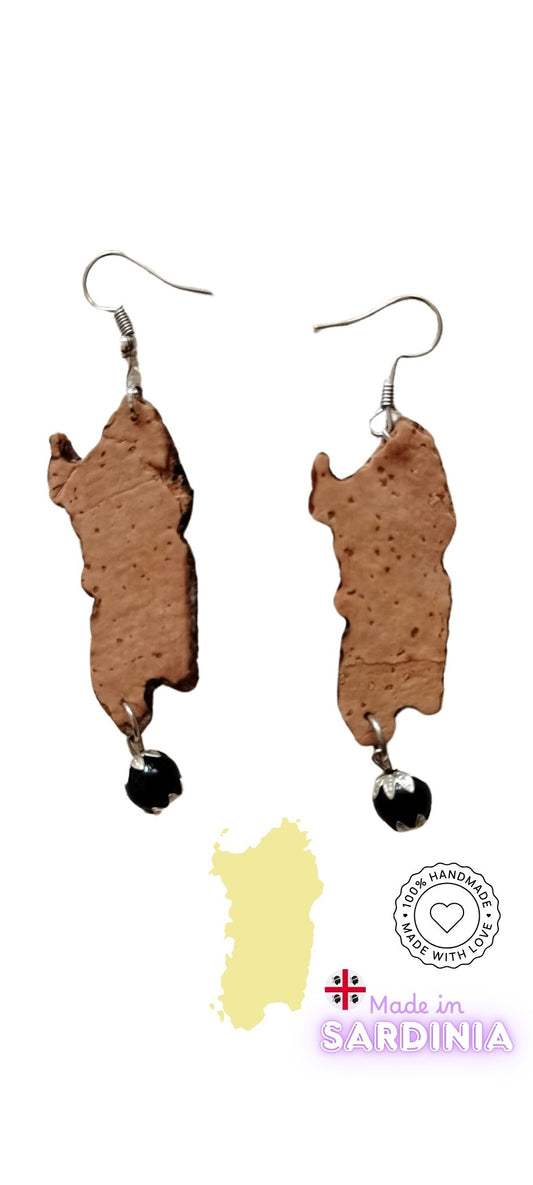 Orecchini "Isula Mia" di Sughero