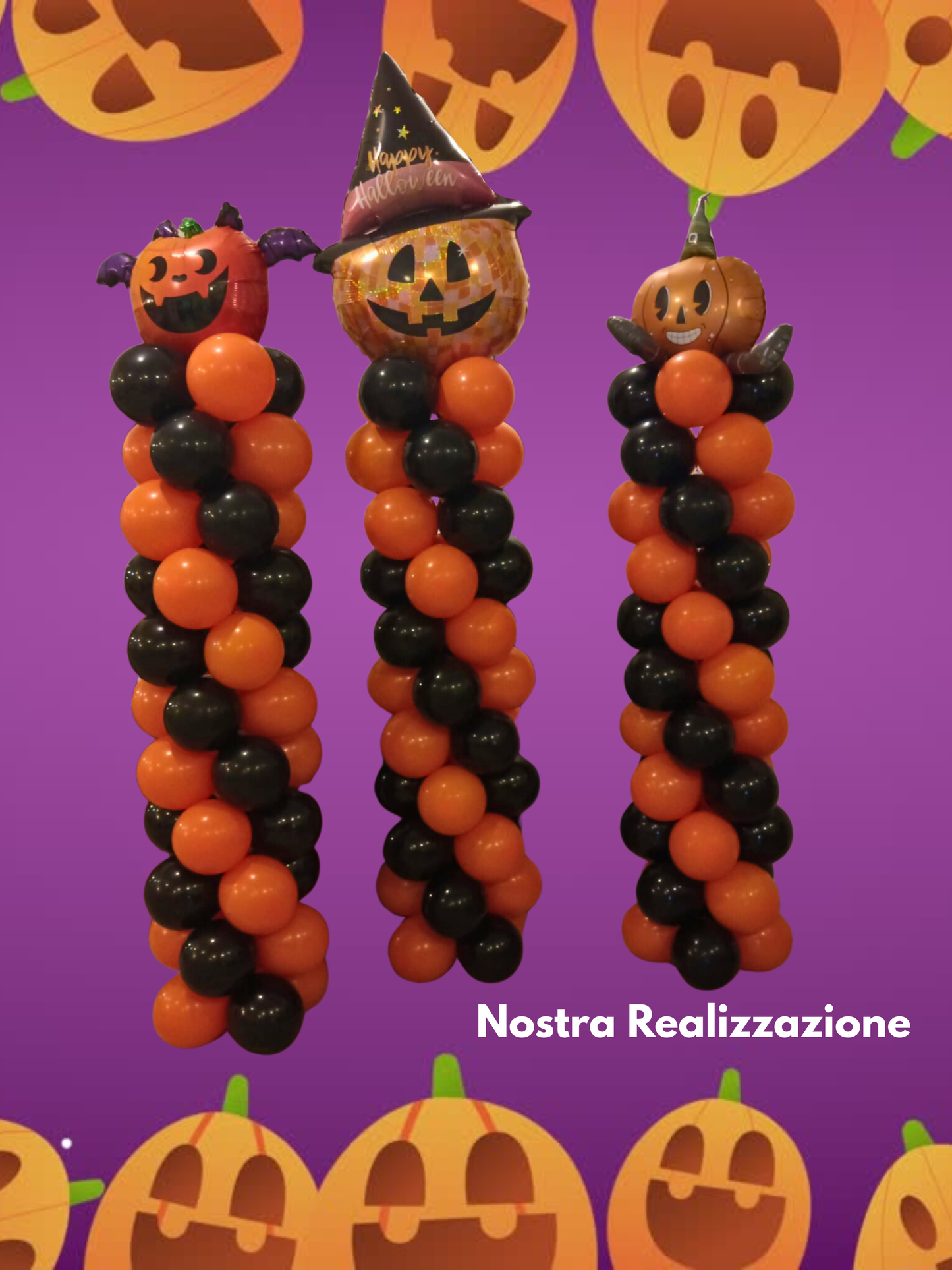 COLONNA DI PALLONCINI PROFESSIONALE AUTOPORTANTE COLORI PASTELLO