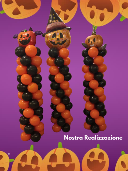 COLONNA DI PALLONCINI PROFESSIONALE AUTOPORTANTE COLORI PASTELLO