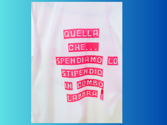 T-shirt Personalizzate Nr. 1 Stampa Fronte Maglietta + Grafica
