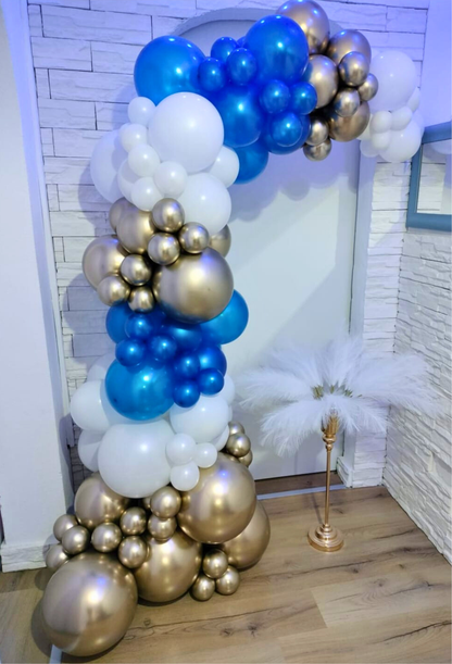 A) Ghirlanda di Palloncini Cromati