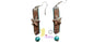 Orecchini di Sughero "Stella di Mare"- Hand Made