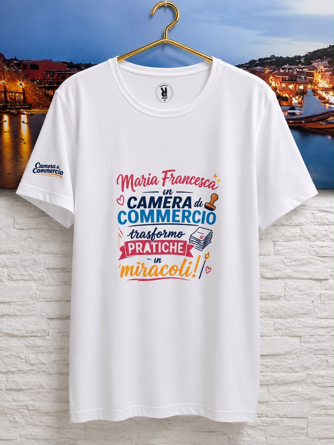 T-shirt Personalizzate Nr. 2 Stampe Fronte e Retro Maglietta + Grafica