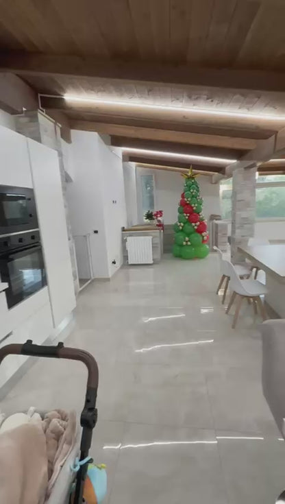 Albero di Natale Professionale in Palloncini